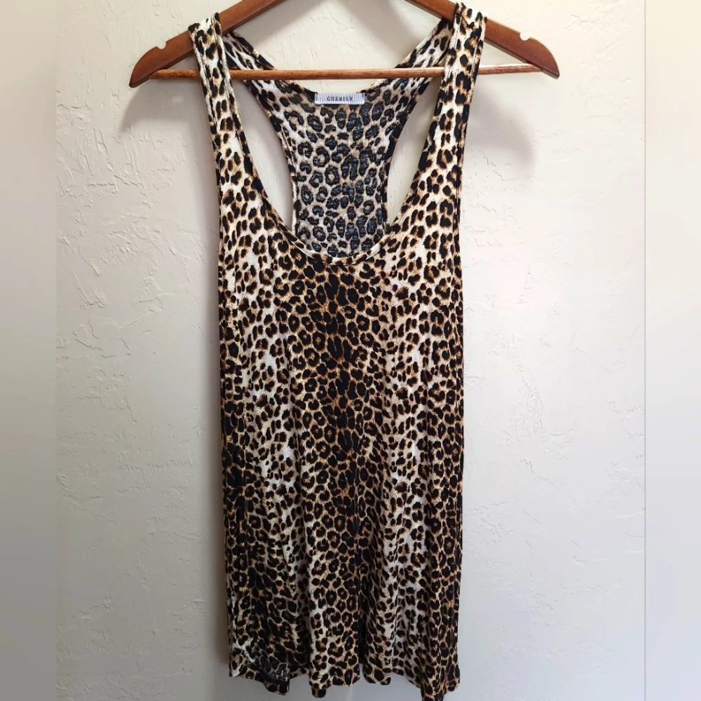 Leopard Print Tank Top - Picture 1 of 5